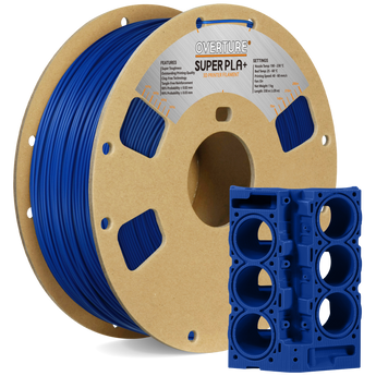 Overture Super PLA+ 3D Printer Filament 1.75mm - Print Application & Use Case