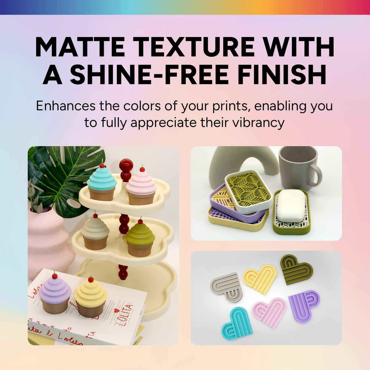 Overture Matte PLA 3D Printer Filament 1.75mm - Overture 3D