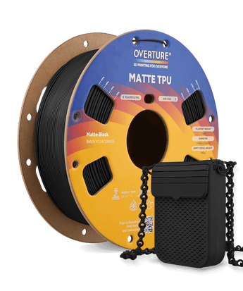 Overture Matte TPU 3D Printer Filament 1.75mm - Overture 3D