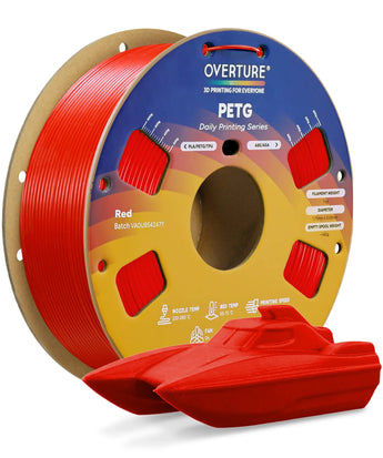 Overture PETG 3D Printer Filament 1.75mm - Print Application & Use Case