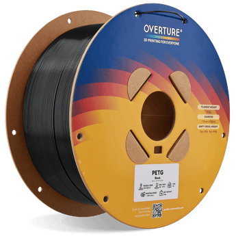 Overture PETG 3D Printer Filament 1.75mm - 2kg - Overture 3D