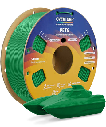Overture PETG 3D Printer Filament 1.75mm - Surface Finish & Texture Detail