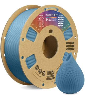 Overture PLA 3D Printer Filament 1.75mm - Surface Finish & Texture Detail