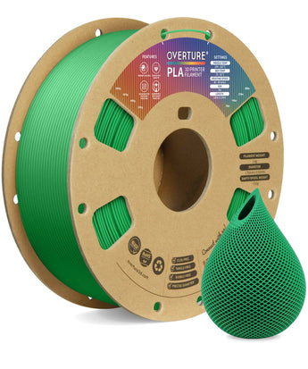 Overture PLA 3D Printer Filament 1.75mm - Surface Finish & Texture Detail
