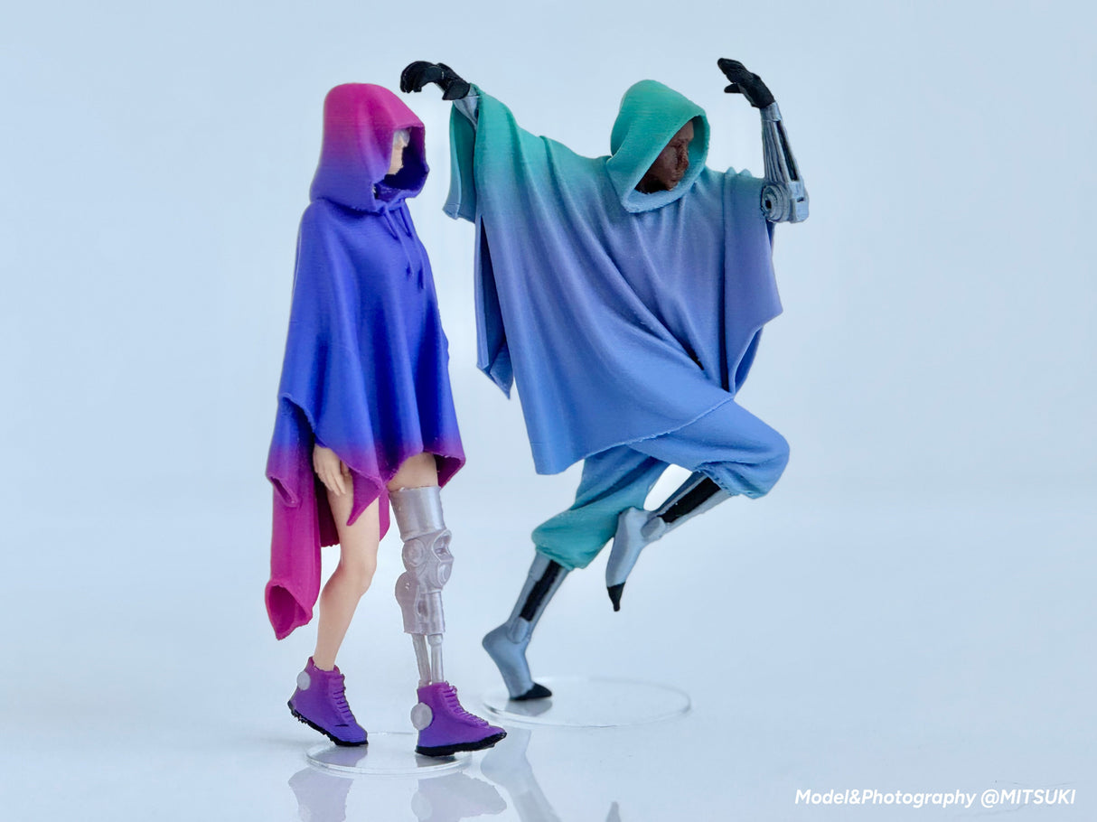 Overture PLA Gradient Filament 1.75mm - Overture 3D