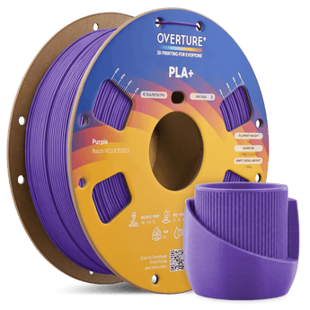 Overture PLA Plus 3D Printer Filament 1.75mm - Overture 3D