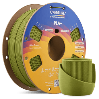 Overture PLA Plus 3D Printer Filament 1.75mm - Overture 3D