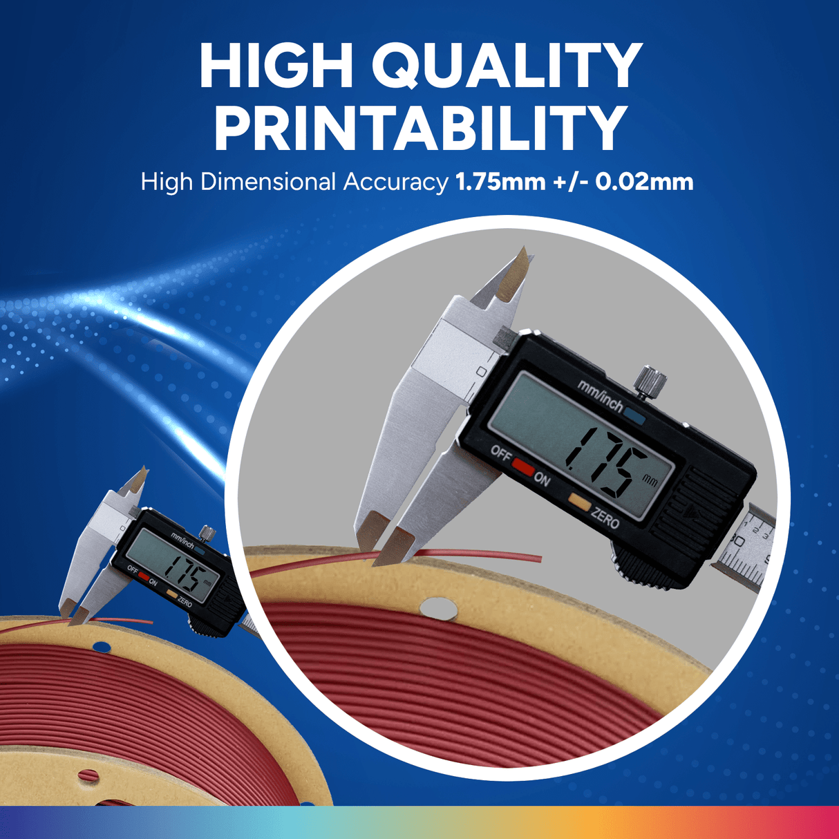 Overture PLA Professional 3D Printer Filament 1.75mm - Overture 3D