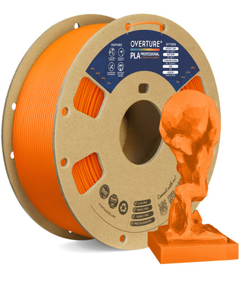 Overture PLA Professional 3D Printer Filament 1.75mm - Spool & Filament Close-up