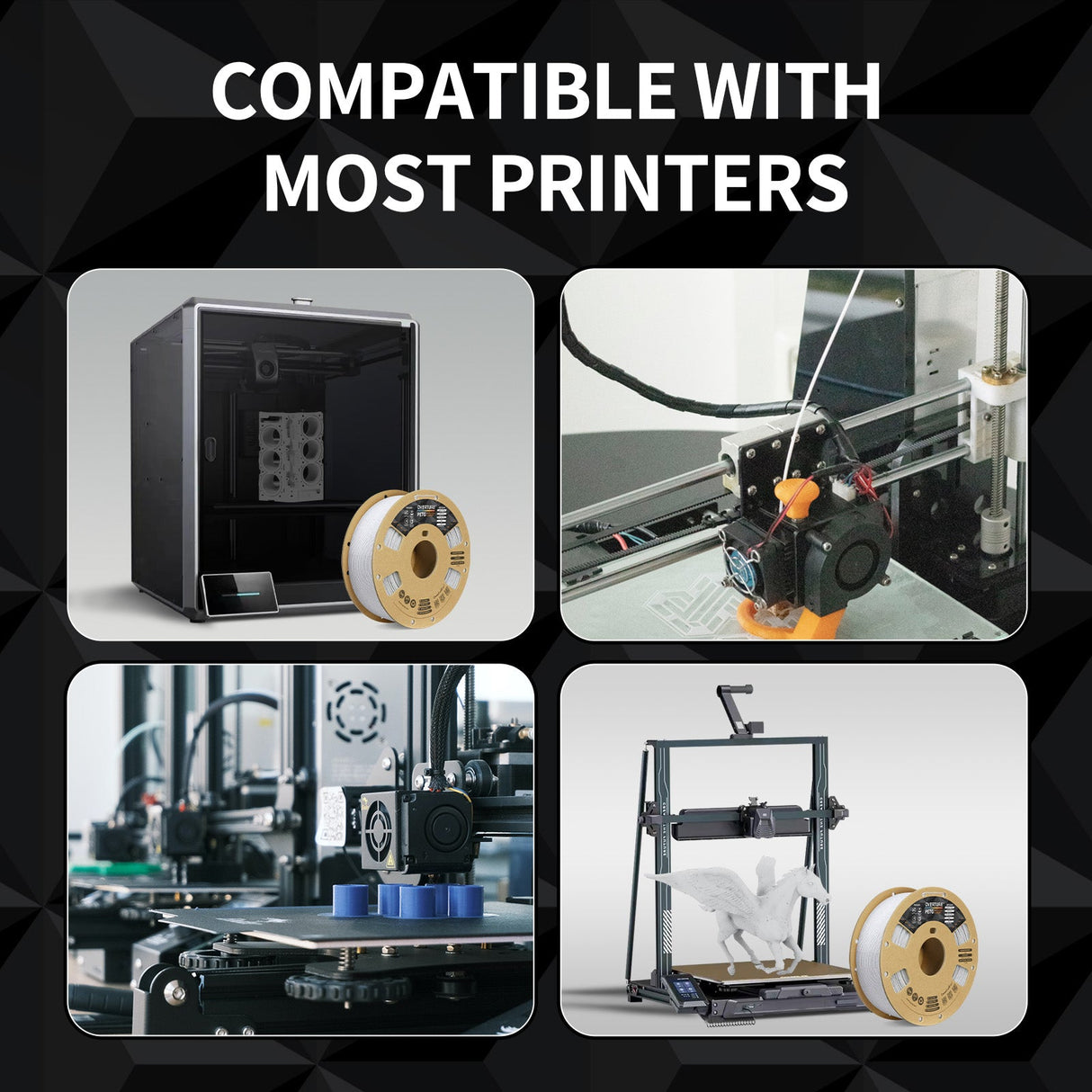 Overture Rock PETG 3D Printer Filament 1.75mm - Overture 3D