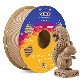 Overture Rock PLA 3D Printer Filament 1.75mm - Overture 3D