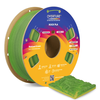 Overture Rock PLA Gradient Filament 1.75mm - Overture 3D