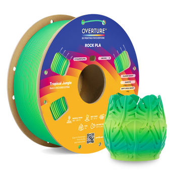 Overture Rock PLA Gradient Filament 1.75mm - Overture 3D