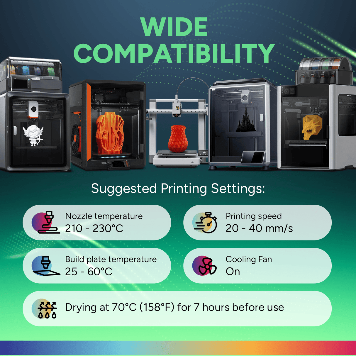 Overture TPU 3D Printer Filament 1.75mm 2 KG - Overture 3D