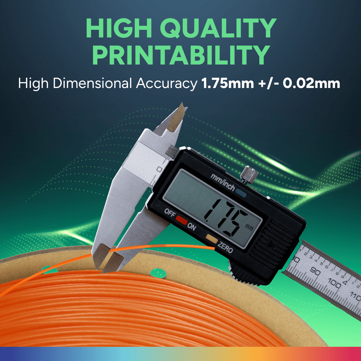 Overture TPU 3D Printer Filament 1.75mm 2 KG - Overture 3D