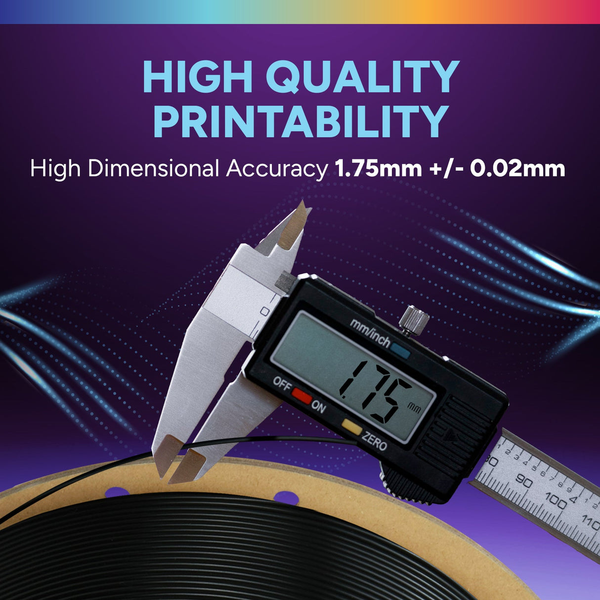 Overture High Speed TPU 3D Printer Filament 1.75mm -2 KG - Overture 3D