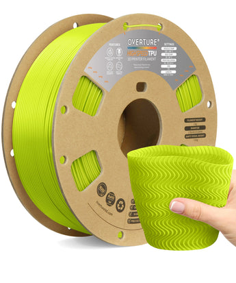 Overture High Speed TPU 3D Printer Filament 1.75mm - Print Application & Use Case