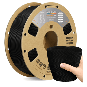 Overture TPU High Speed 3D Printer Filament 1.75mm - Overture 3D