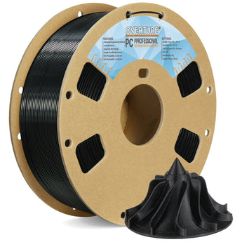 Overture PC Professional 3D Printer Filament 1.75mm - 3D Printed Sample Showcase