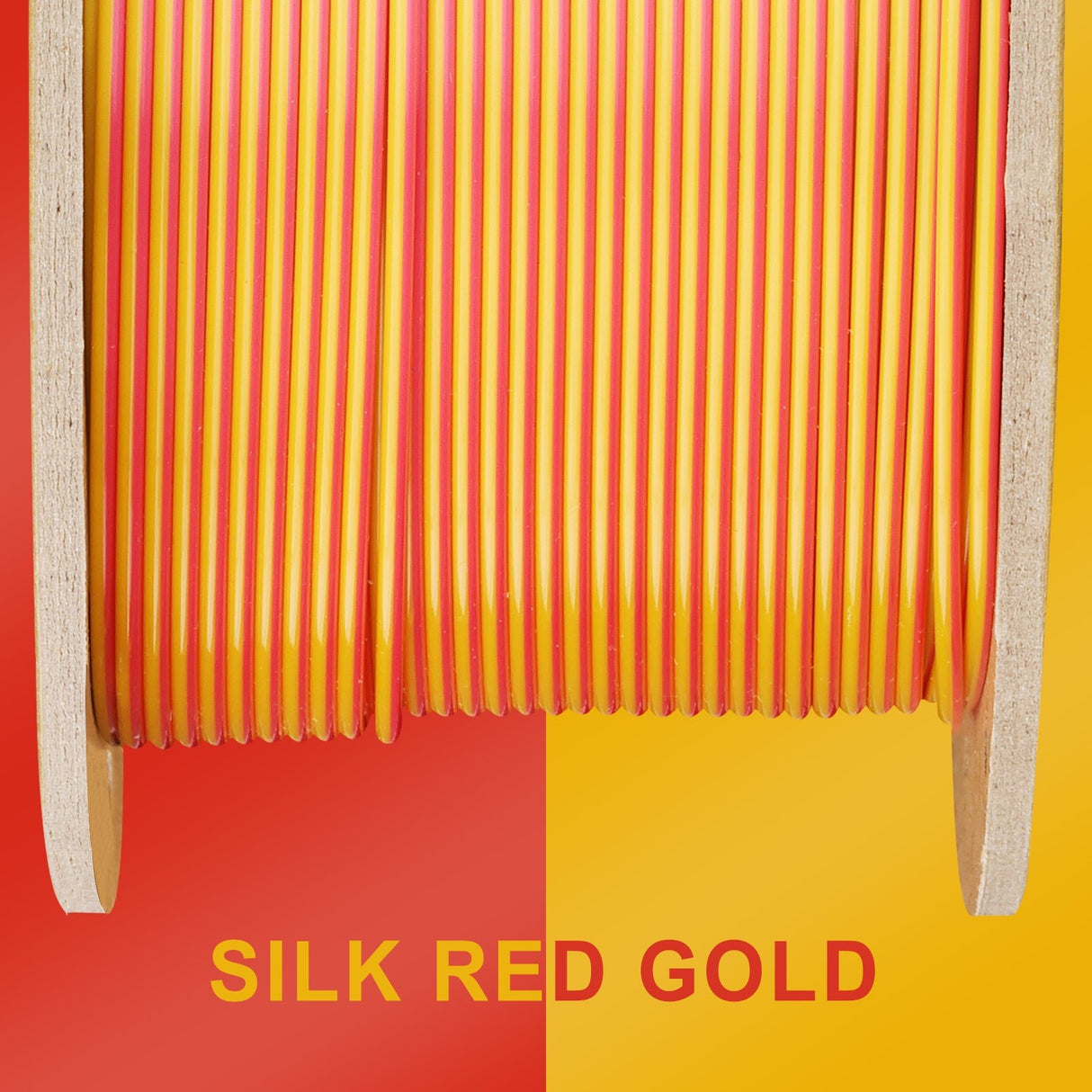 Overture Silk PLA 3D Printer Filament Dual Colors 1.75mm - Overture 3D