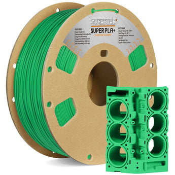 Overture Super PLA+ 3D Printer Filament 1.75mm - Print Application & Use Case