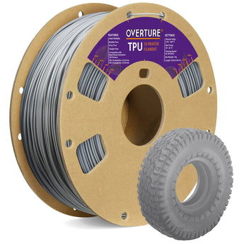 Overture TPU 3D Printer Filament 1.75mm - 3D Printed Sample Showcase
