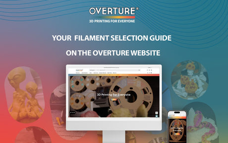 Discovering the Perfect Filament: Your Guide to the Overture Website - Overture3D