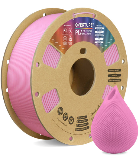 Overture PLA 3D Printer Filament 1.75mm