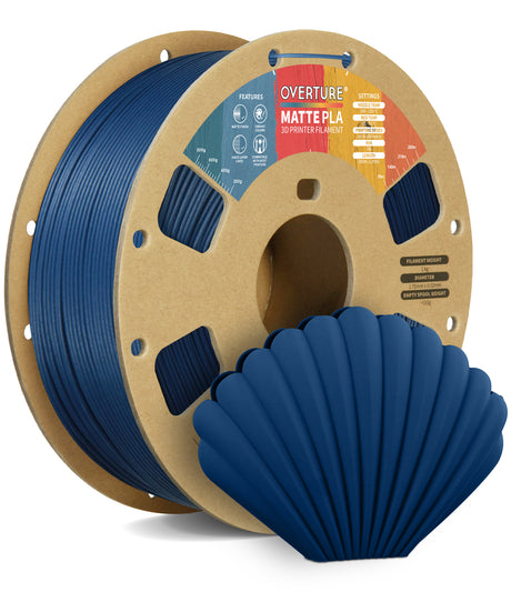 Overture Matte PLA 3D Printer Filament 1.75mm