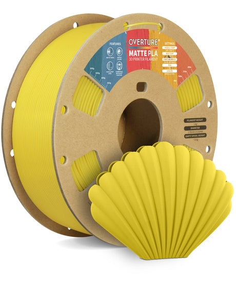 Overture Matte PLA 3D Printer Filament 1.75mm