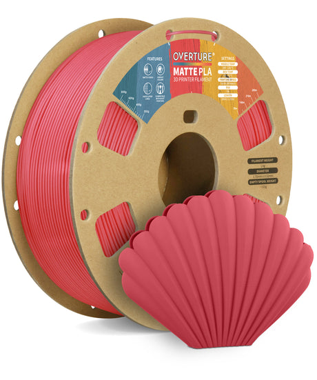 Overture Matte PLA 3D Printer Filament 1.75mm