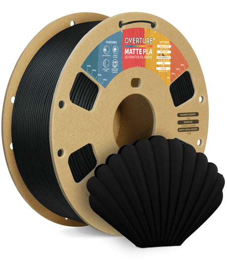 Overture Matte PLA 3D Printer Filament 1.75mm