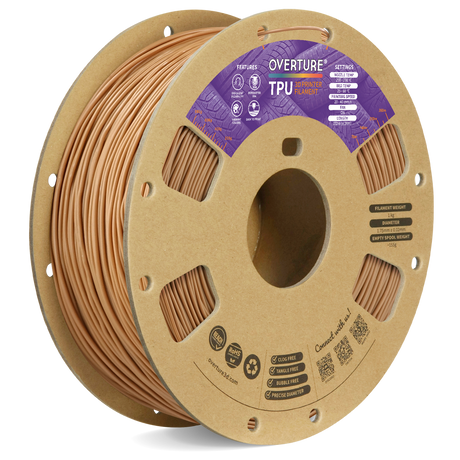 Overture TPU 3D Printer Filament 1.75mm