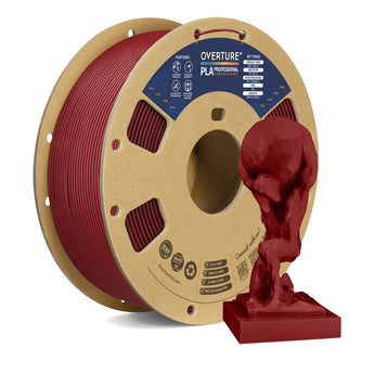 Overture PLA Professional 3D Printer Filament 1.75mm 1kg Spool