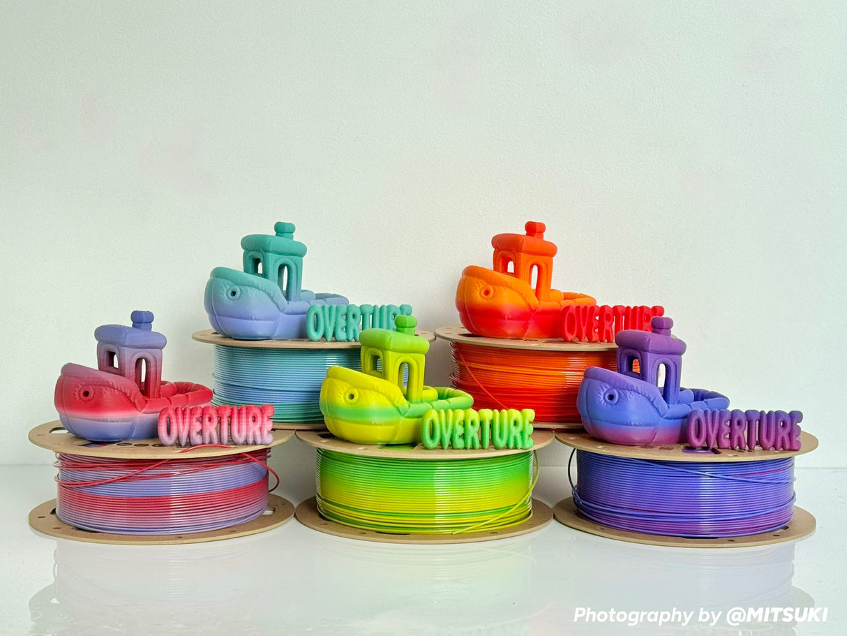Overture PLA Gradient Filament 1.75mm