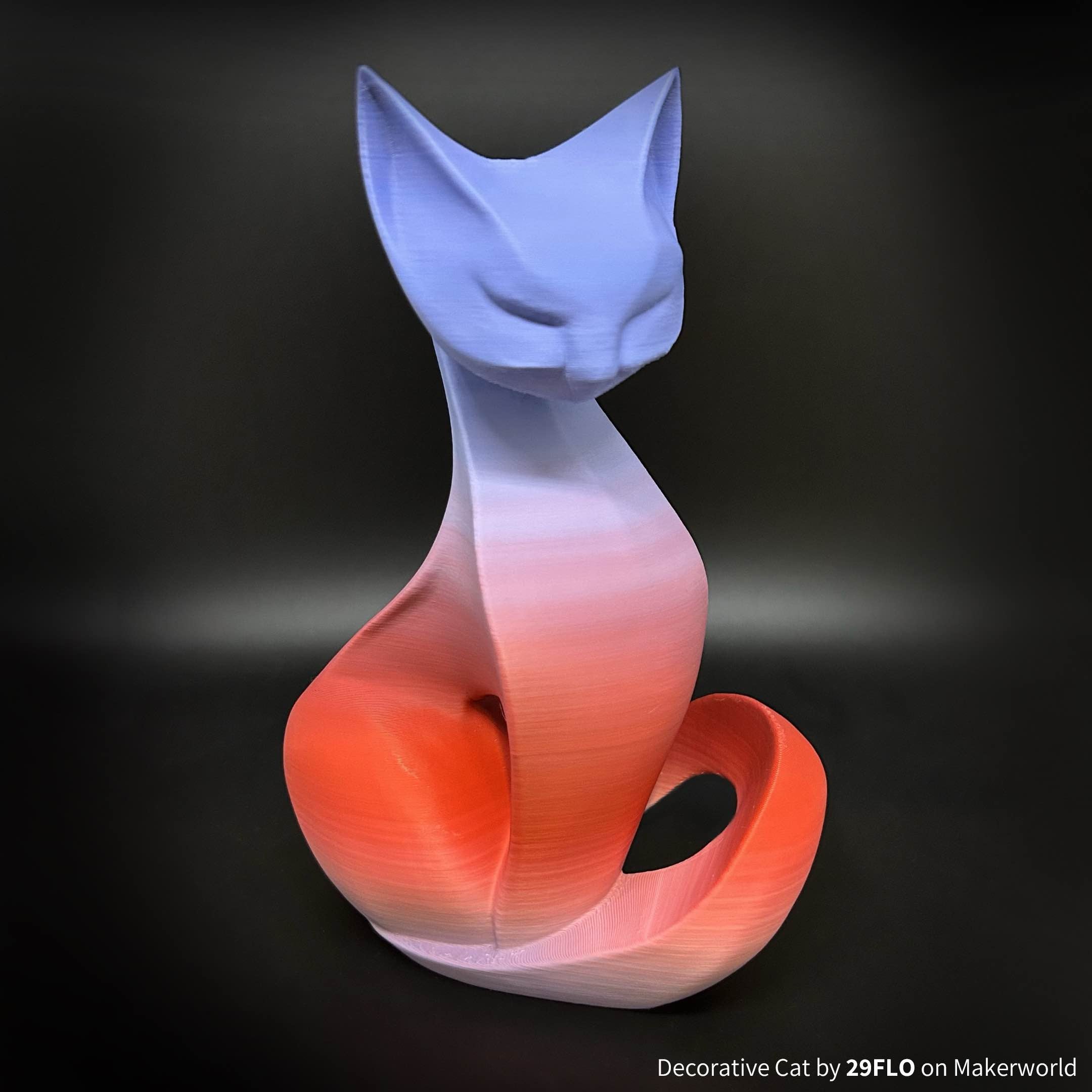 🐱  Decorative Cat Sculpture