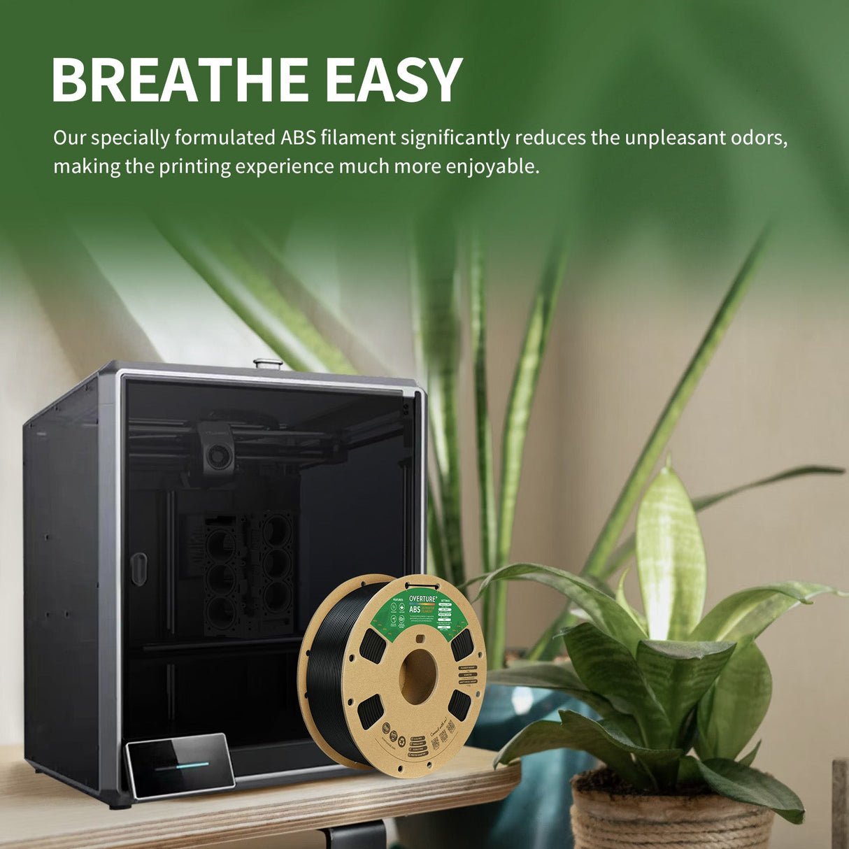Overture ABS 3D Printer Filament 1.75mm - Overture 3D