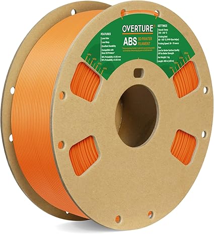 Overture ABS 3D Printer Filament 1.75mm - Overture 3D