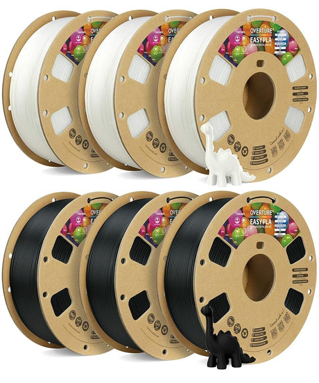 Overture Easy PLA 3D Printer Filament 1.75mm - Overture 3D