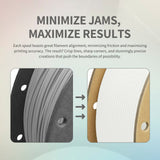 Overture Easy PLA 3D Printer Filament 1.75mm 6 - Pack - Overture 3D