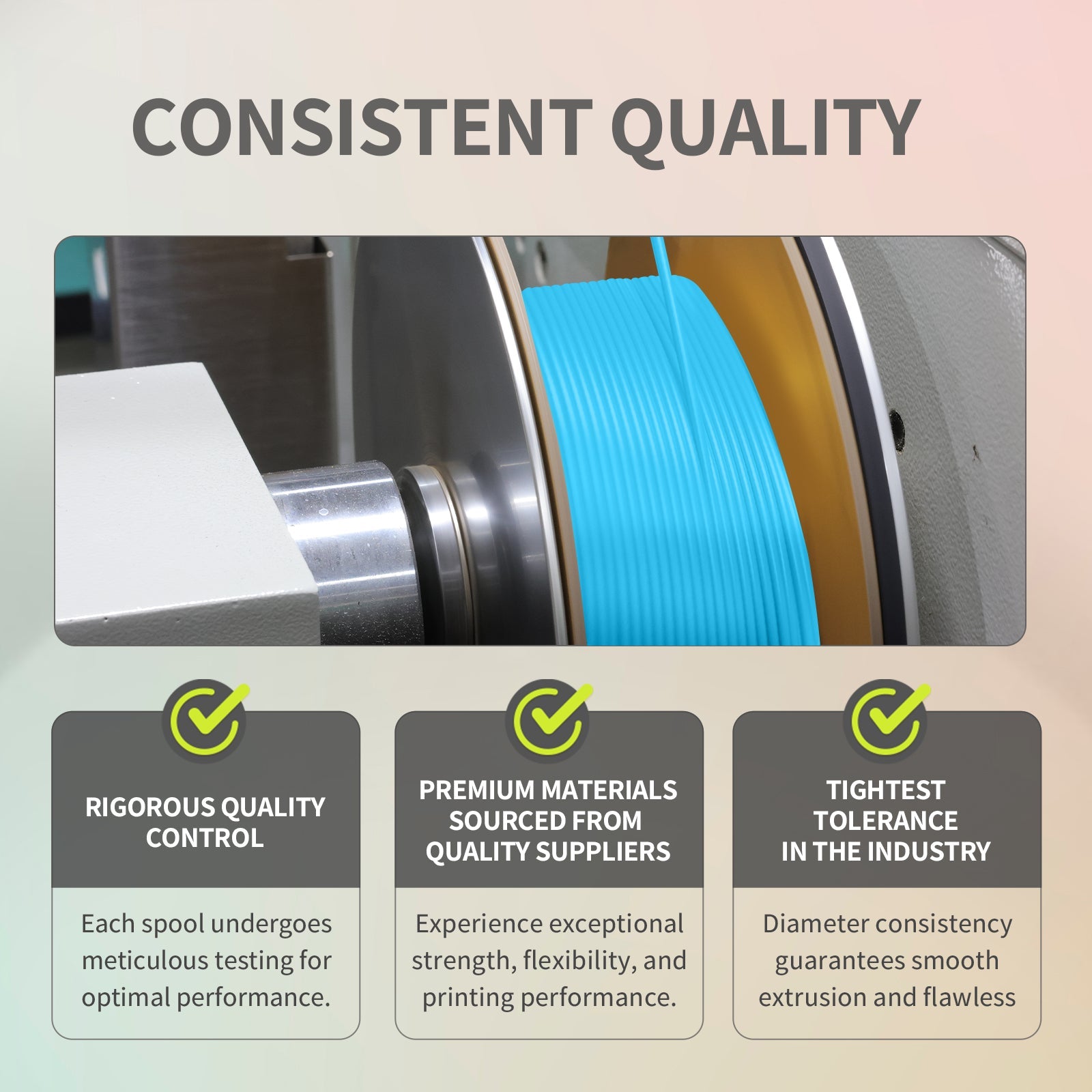 Overture Glow PLA 3D Printer Filament 1.75mm - Overture 3D