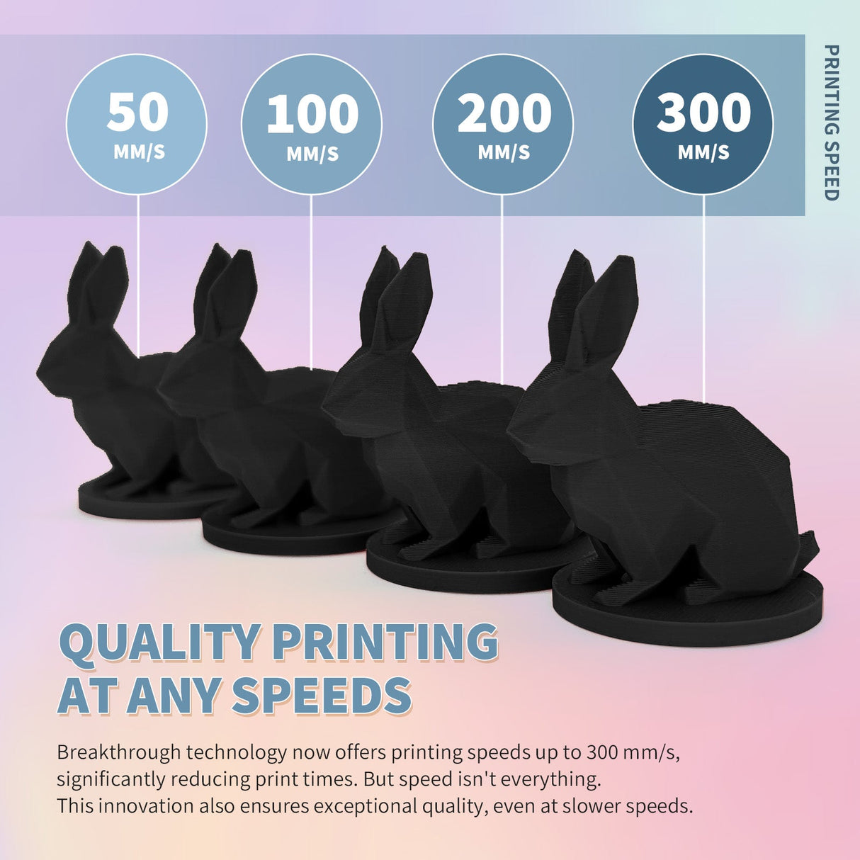 Overture Matte PLA 3D Printer Filament 1.75mm 6 Pack - Overture 3D