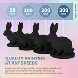 Overture Matte PLA 3D Printer Filament 1.75mm 6 Pack - Overture 3D