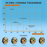 Overture PC Professional Transparent 3D Printer Filament 1.75mm - Overture 3D