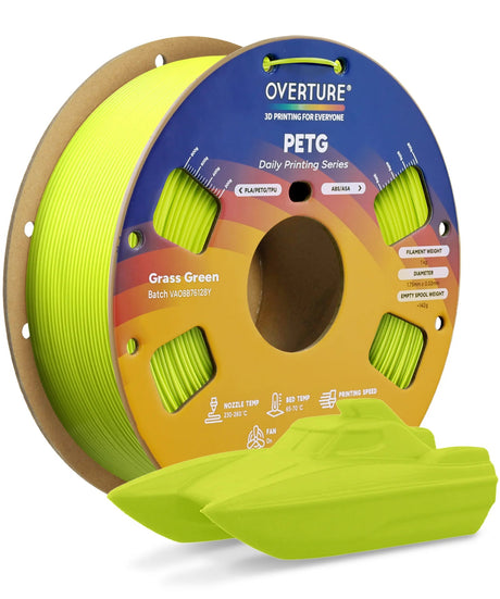 Overture PETG 3D Printer Filament 1.75mm - Overture 3D