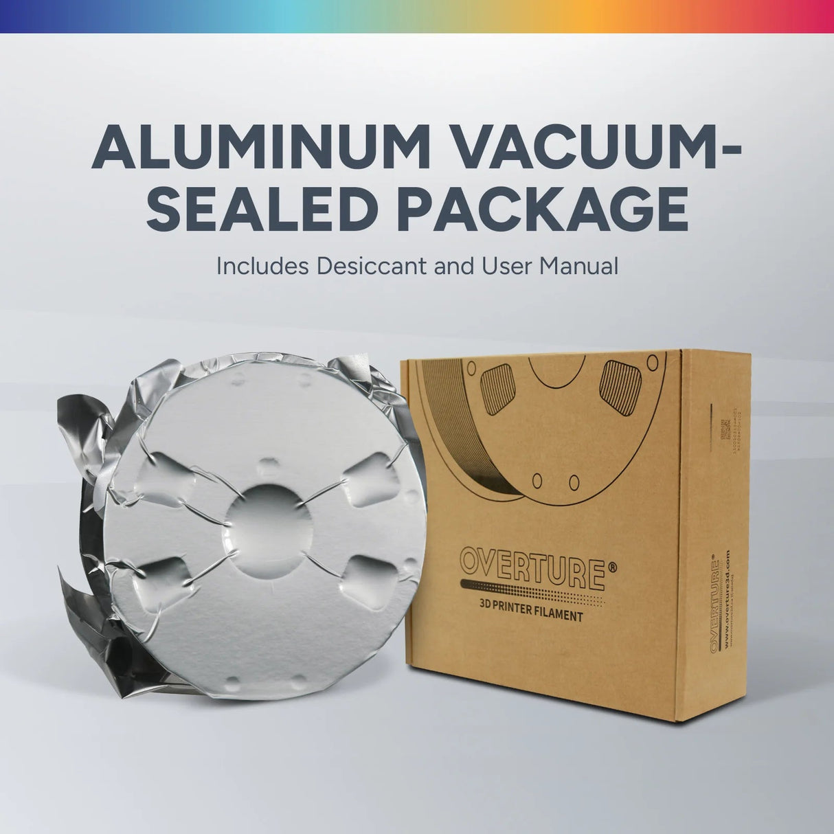 Overture PETG 3D Printer Filament 1.75mm - Overture 3D