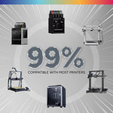 Overture PETG Refill 3D Printer Filament 1.75mm - Overture 3D