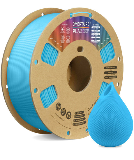 Overture PLA 3D Printer Filament 1.75mm - Overture 3D