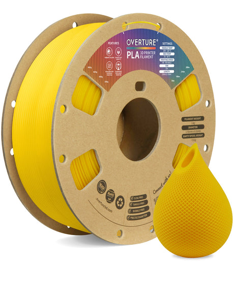 Overture PLA 3D Printer Filament 1.75mm - Overture 3D