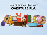 Overture PLA 3D Printer Filament 1.75mm - Overture 3D